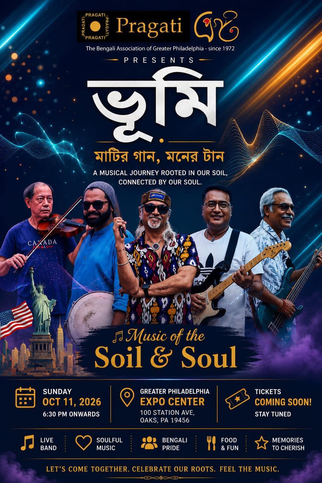 Pragati presents Bhoomi — মাটির গান, মনের টান — Music of the Soil & Soul
